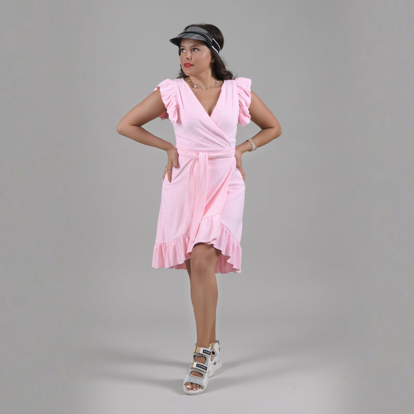 Towel dress cover-up