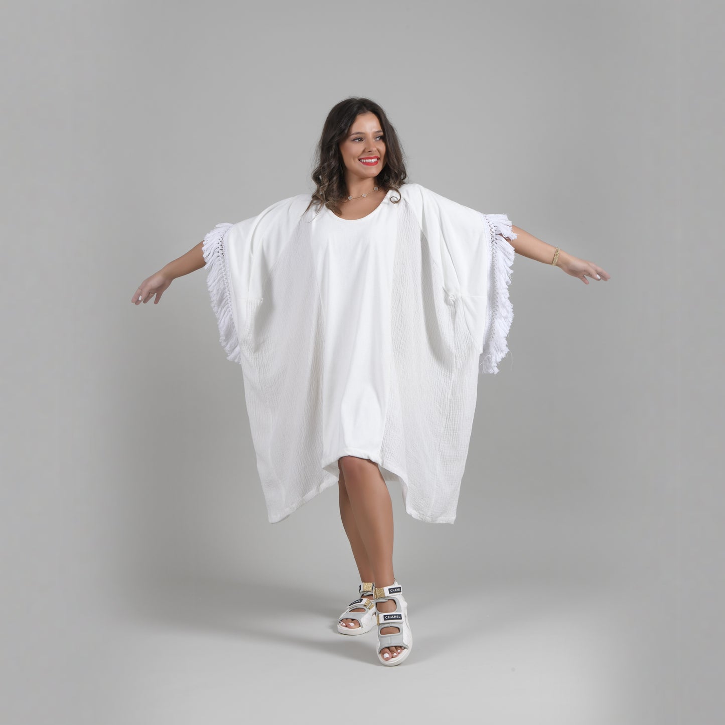 Cover-up towel dress