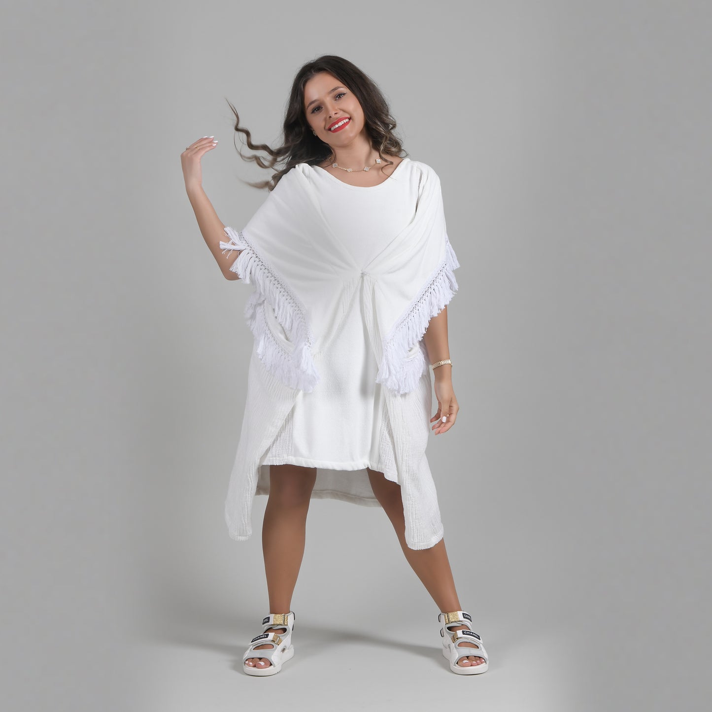 Cover-up towel dress